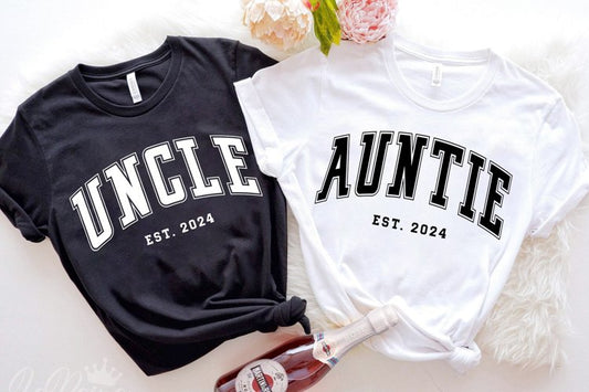 New Aunty And Uncle T-shirt Unisex