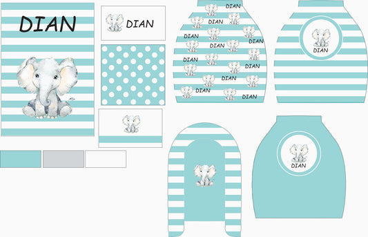 Dinonyone lodge bedding