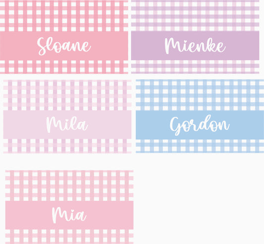 Anika check landscape towel