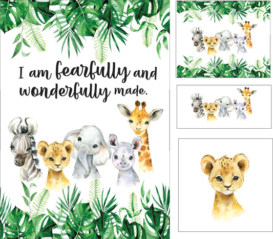 Bedding green safari