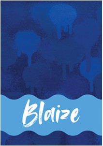 Blue towel