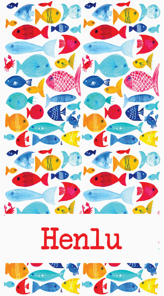 Henlu fish towel