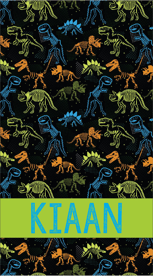 Kiaan dino towel