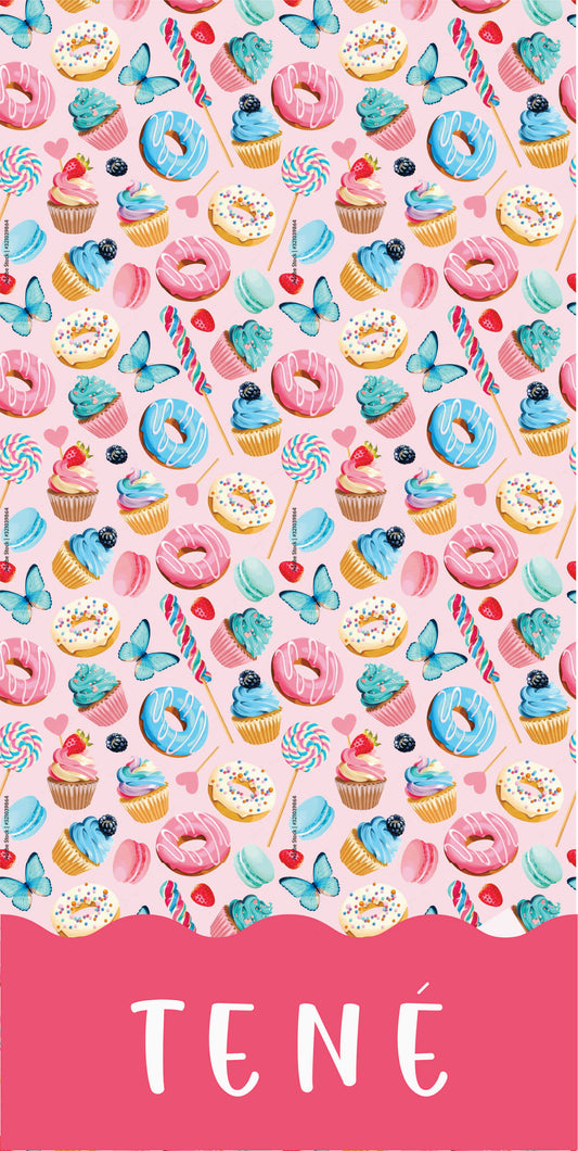 Tene butterfly ice-cream towels