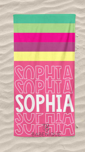 Sophia Gradient Towel