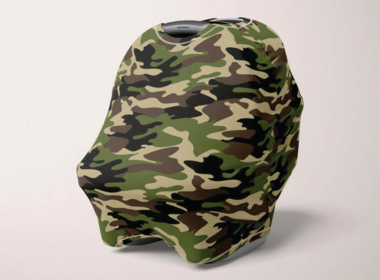 Plain Camo Car Seat Cover
