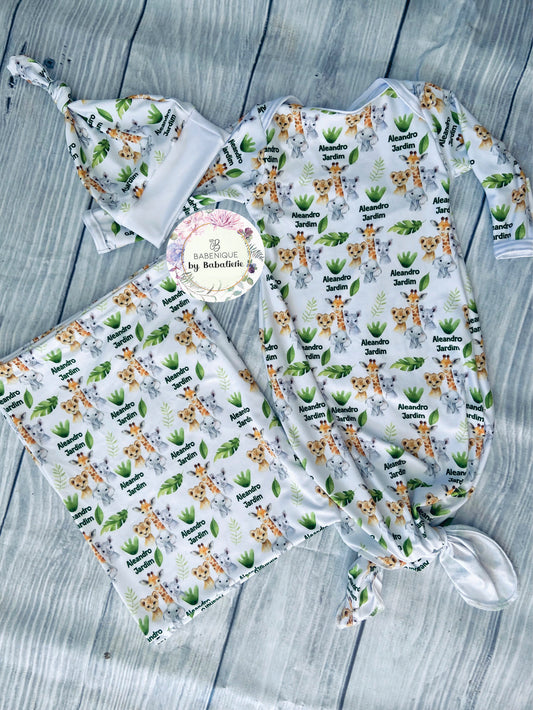 Aleandro Safari Swaddle Set