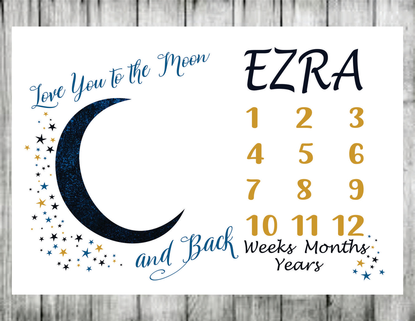 Ezra Moon and Stars