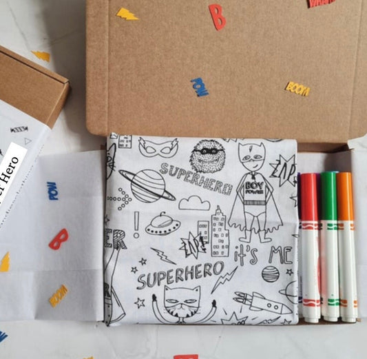 Colouring table cloths