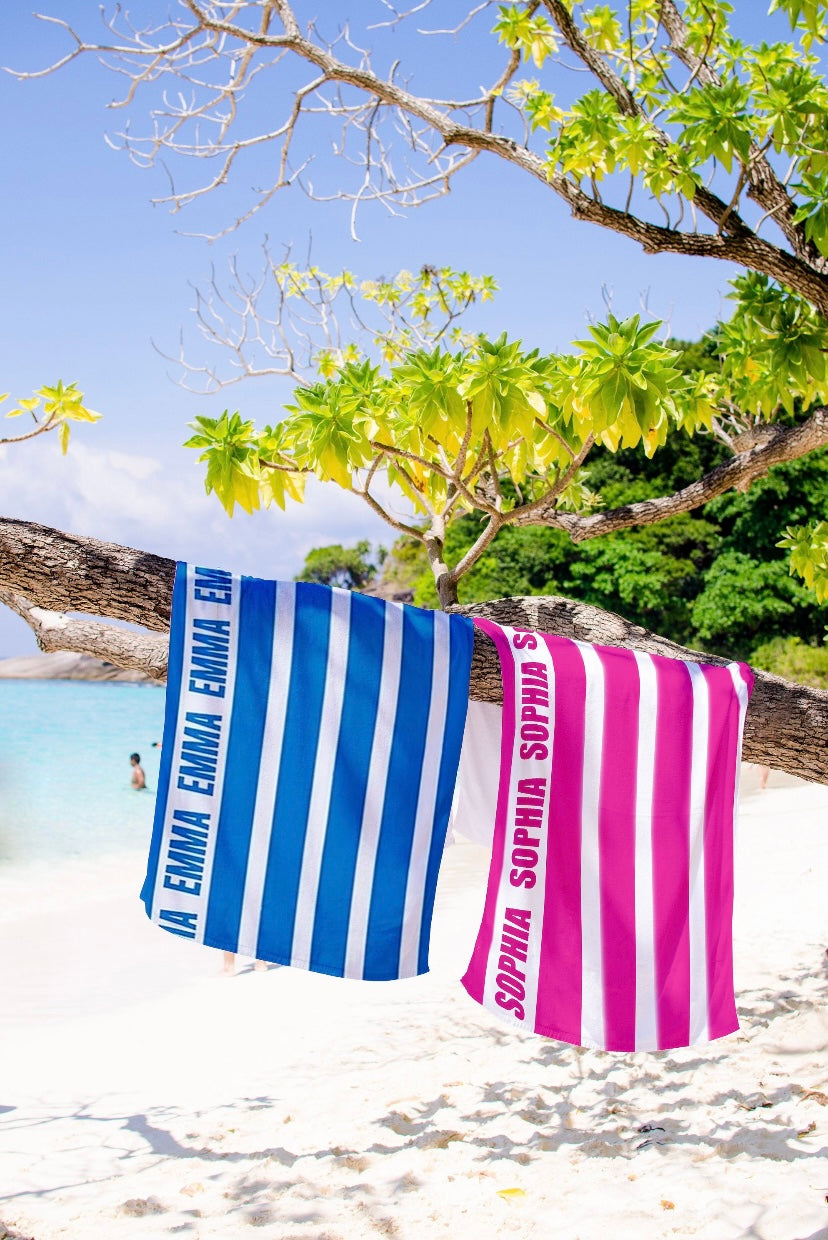 Standard beach towels