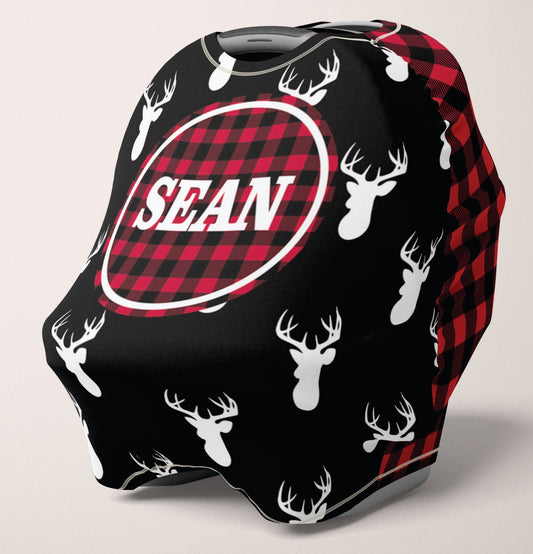 Hunter deer Car Seat Cover
