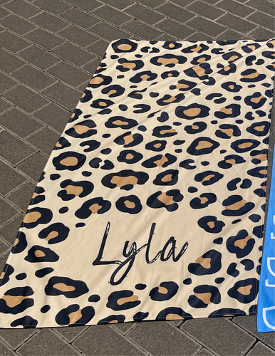 Leopard towel