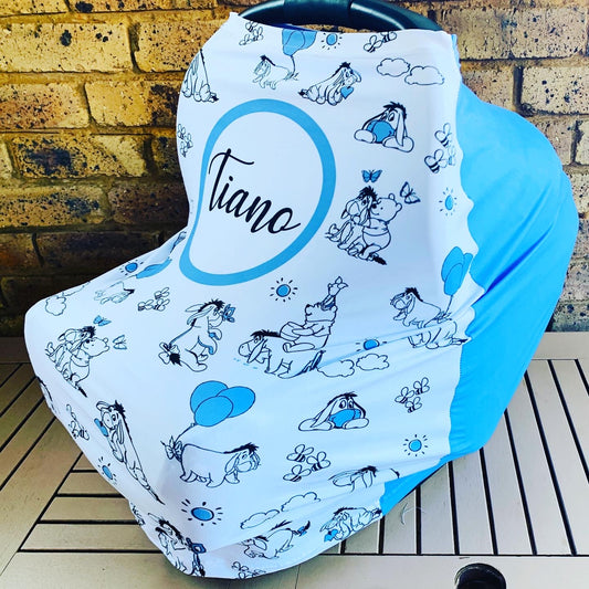 Eeyore Car Seat Cover
