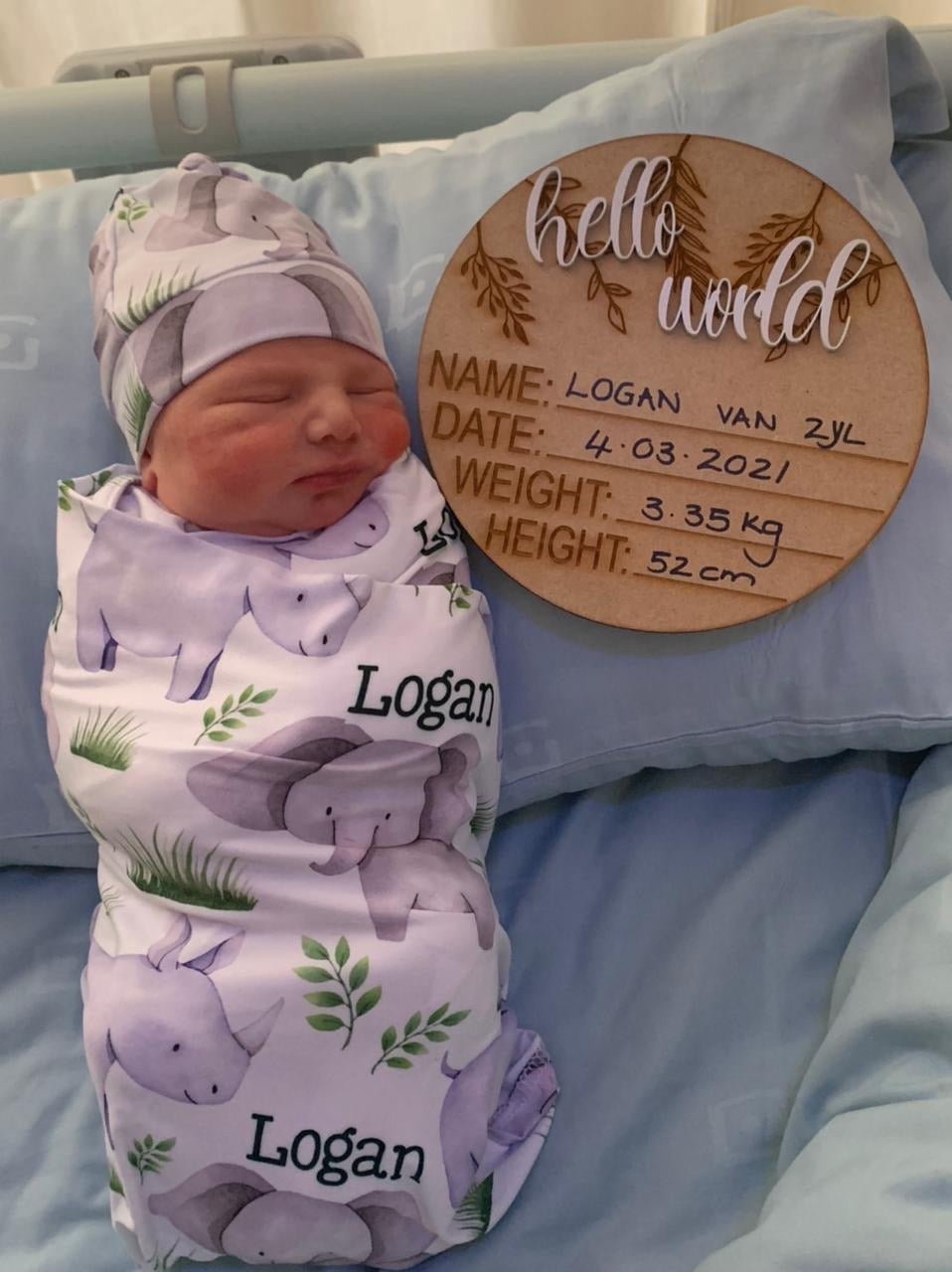 Personalised colour blanket