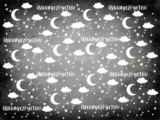 Black Moon and Stars