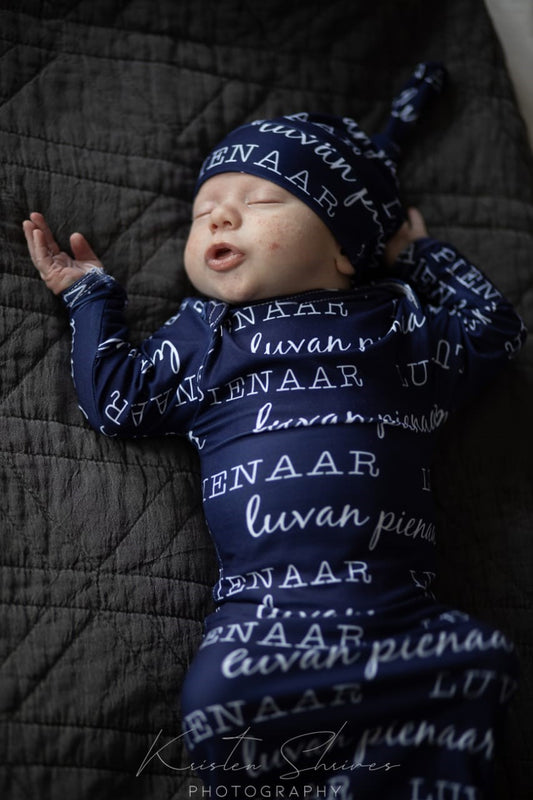 Luvan Personalized Knotted Gown