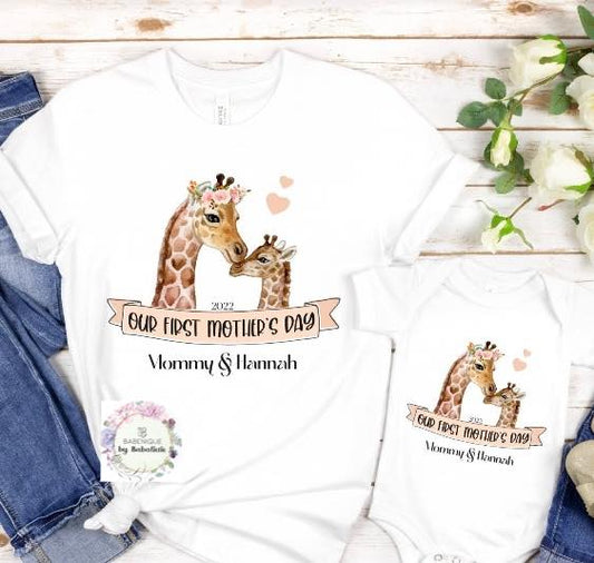 Giraffe Love Mothers day combo