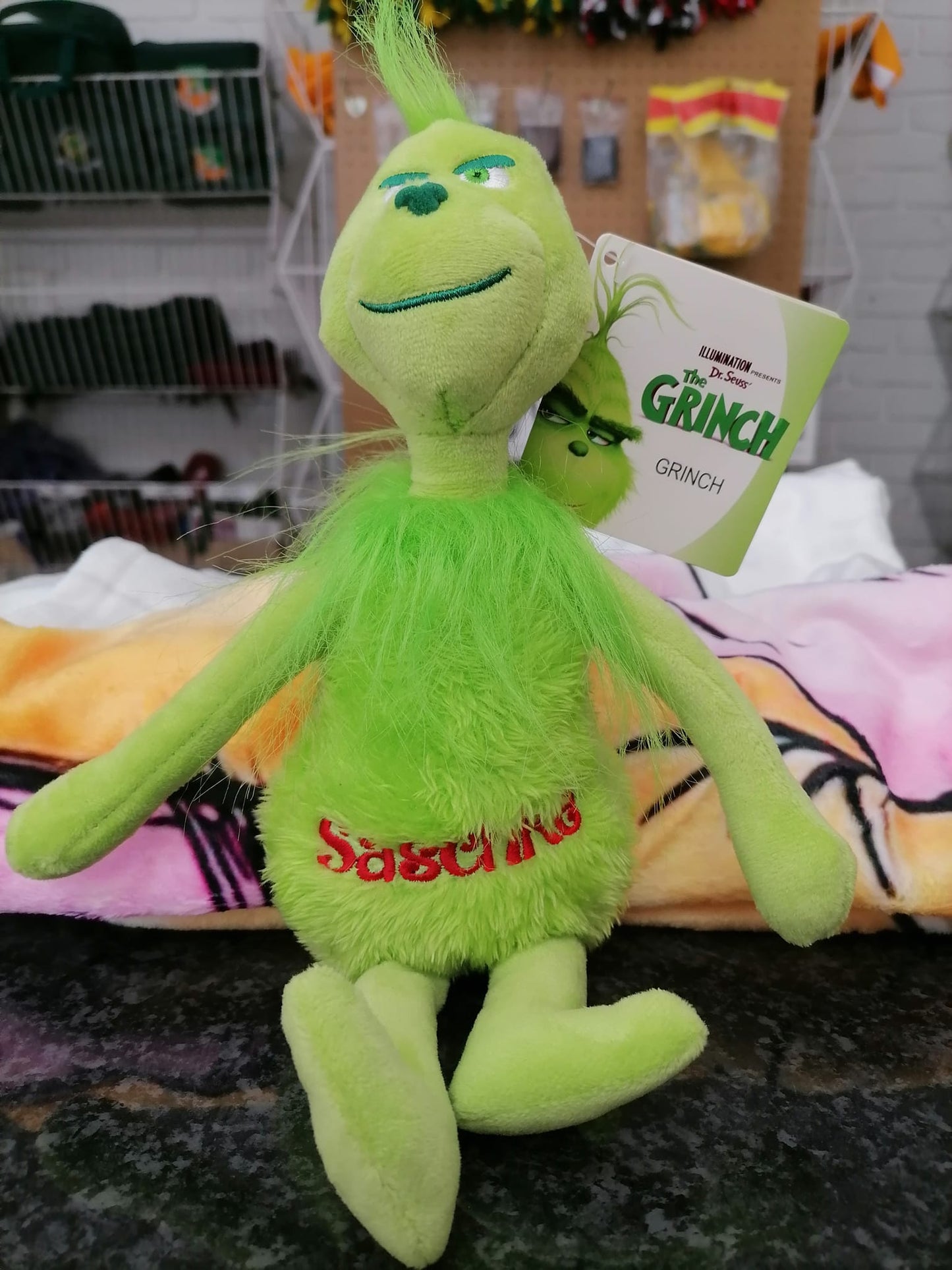 The Grinch Personalized Plushie