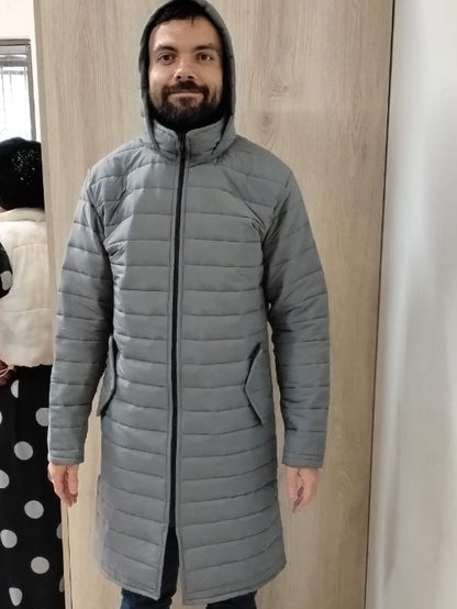 Long puffer jacket
