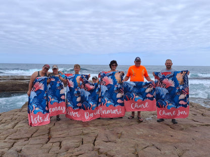 Sea coral towels