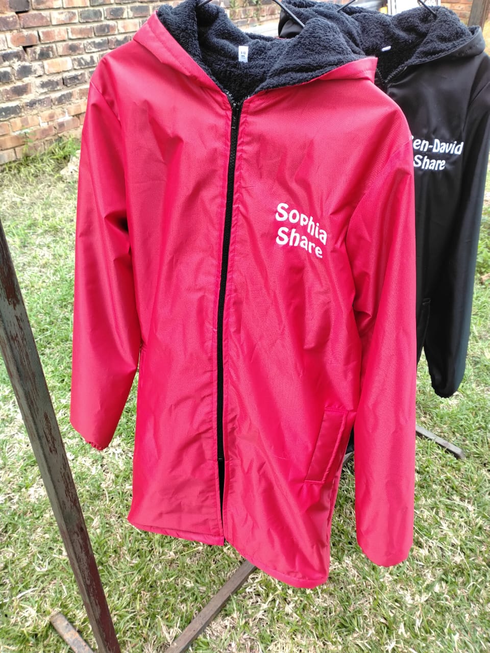 Swim Jacket/Parka Plain Colors