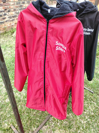Swim Jacket/Parka Plain Colors