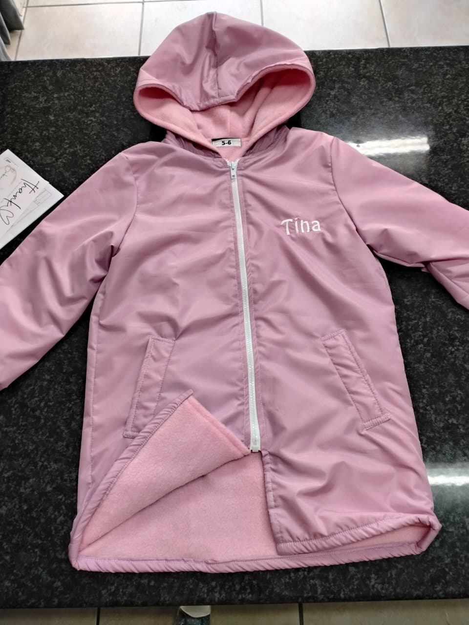 Swim Jacket/Parka Plain Colors