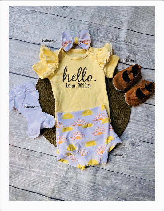 Hello Sunshine outfit