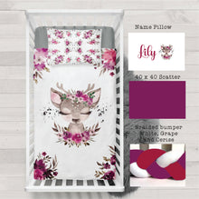 Load image into Gallery viewer, Purple Deer Nursery set