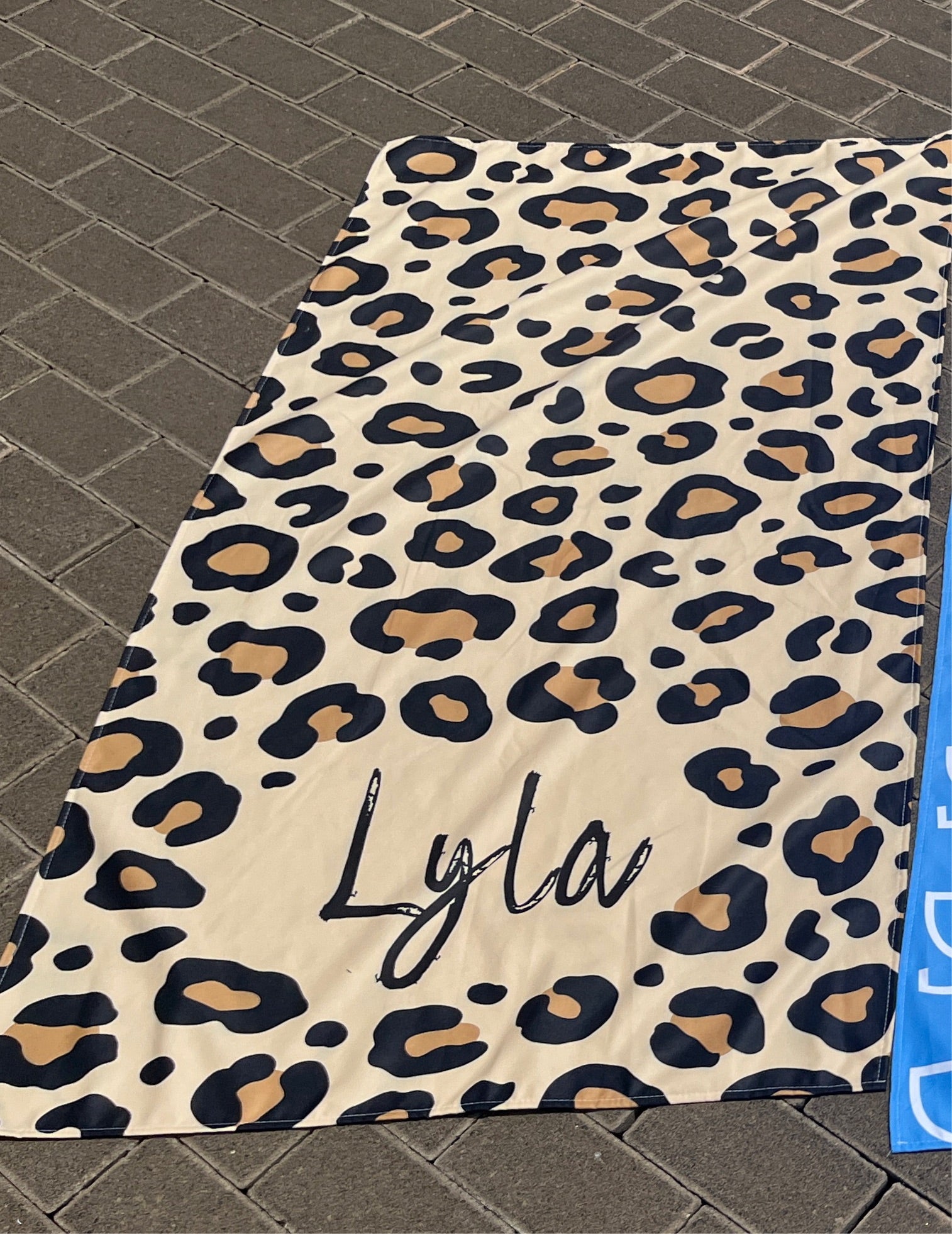 Leopard towels 2024