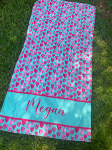 Queen of hearts towels