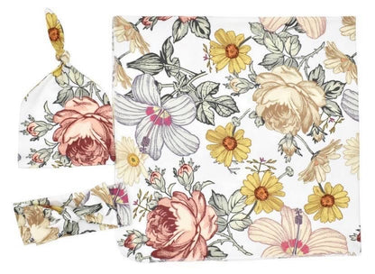 Vintage floral gown